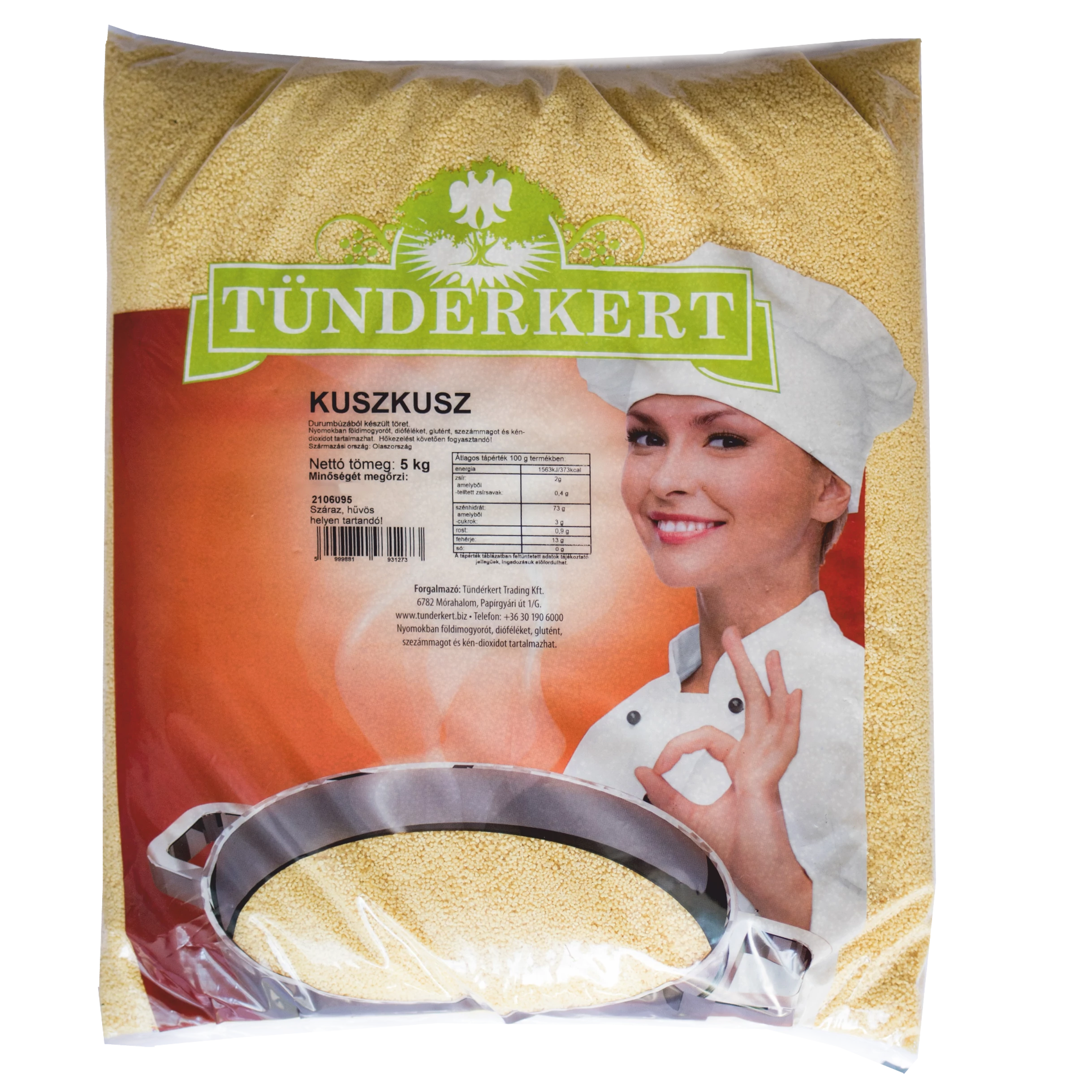 .Tündérkert kuszkusz 5kg