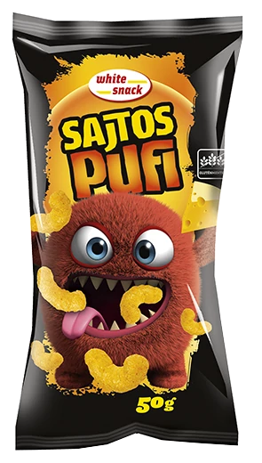 White Snack 50g sajtos pufi glugténmentes