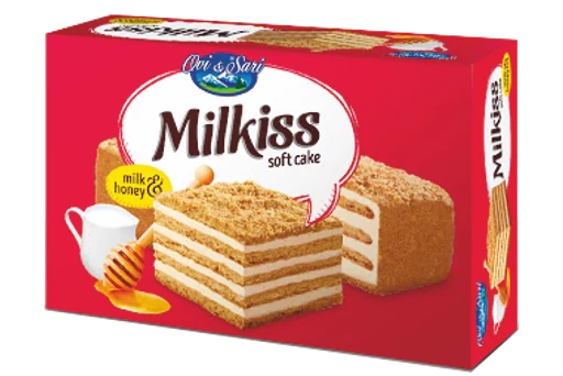 Milkiss mézes piskóta torta tejkrémmel 500g