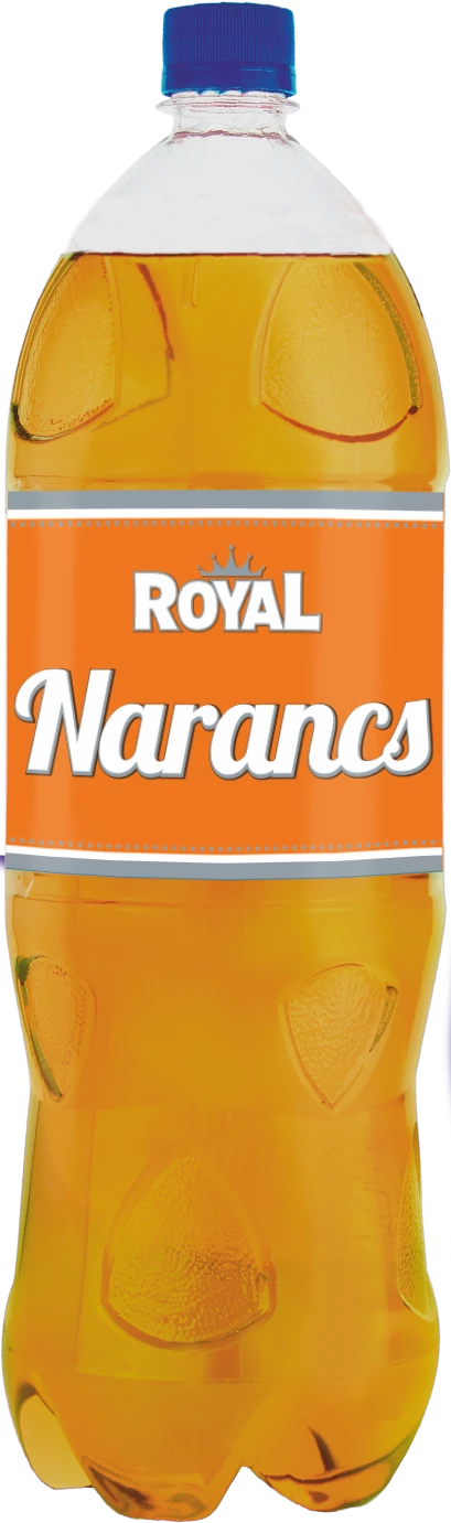 Royal Narancs ízű 2l szénsavas üdítőital