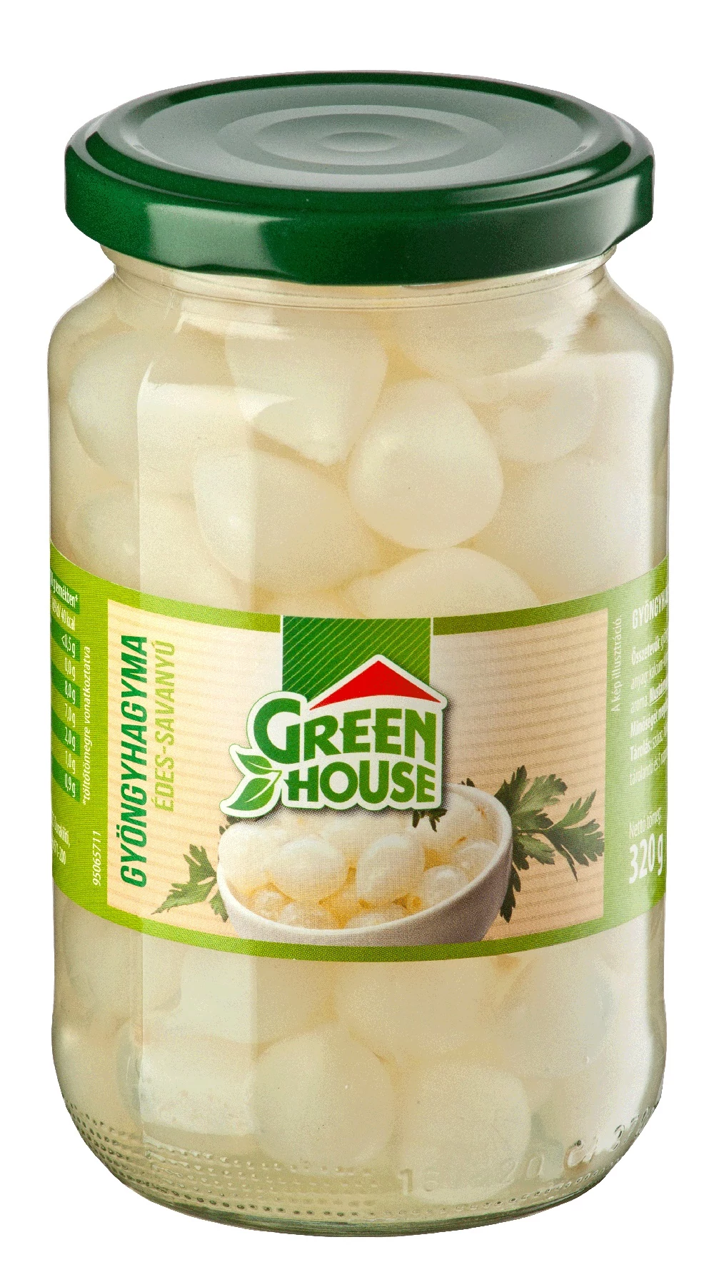 GreenHouse gyöngyhagyma 370ml 320/180g