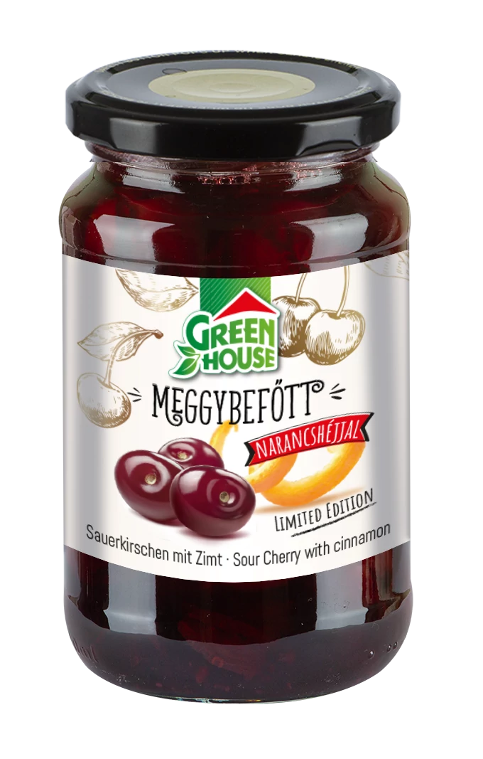 GreenHouse meggy narancshéjjal 370ml