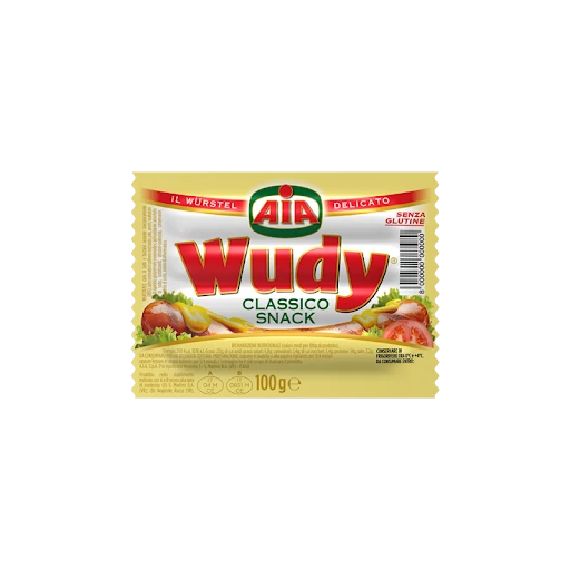 AIA Wudy Classic snack frankfurti 100g