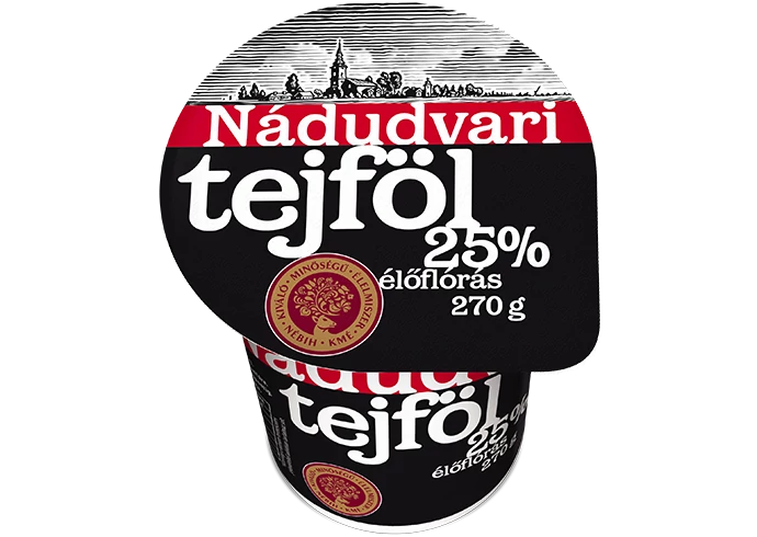 Nádudvari tejföl 25% 270g