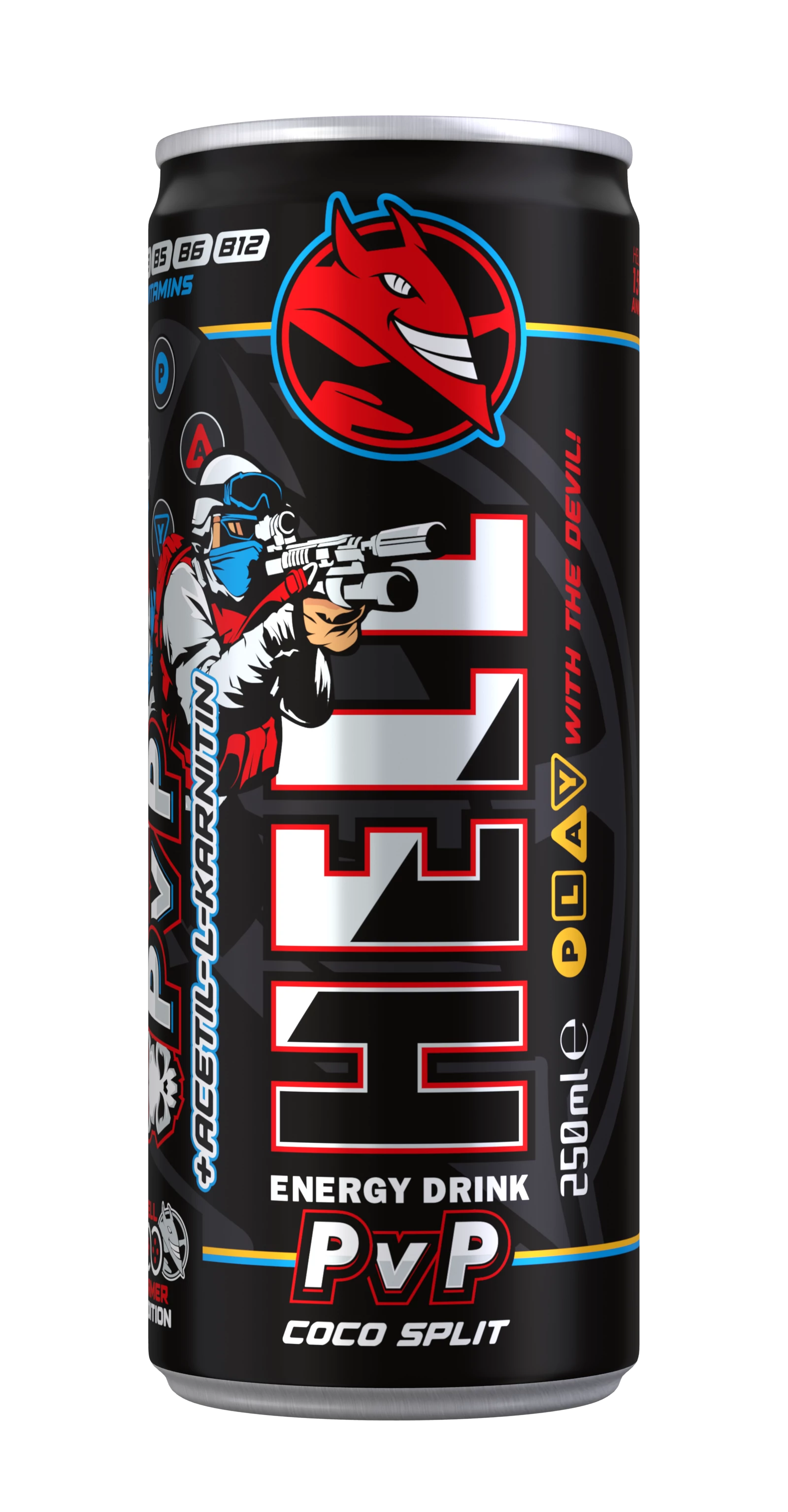 Hell energiaital 250ml Gamer PvP