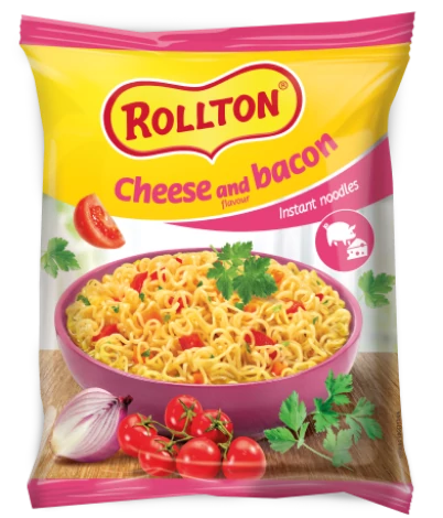 Rollton instant tésztás leves 60g sajtos-bacon ízű