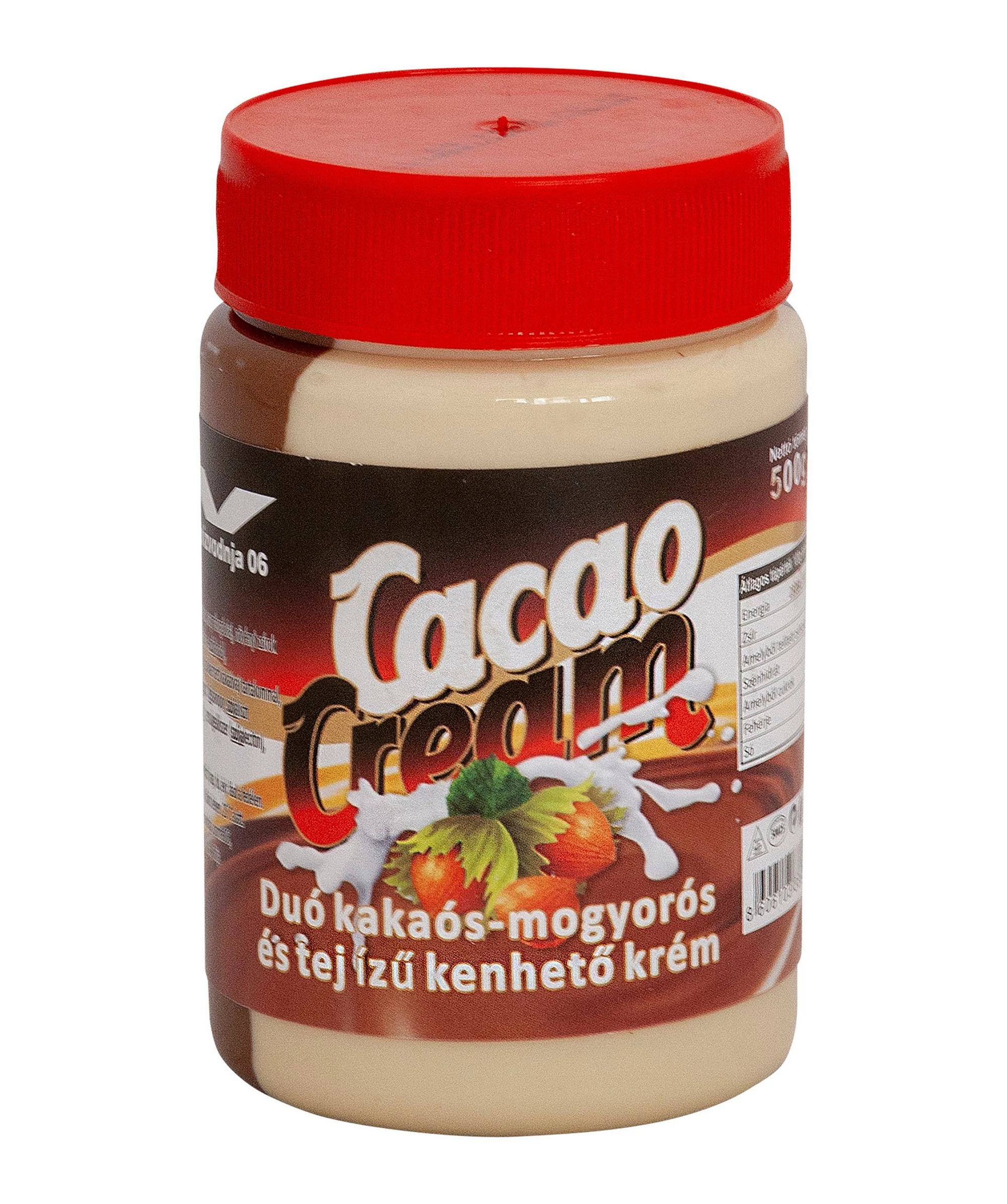 CACAO CREAM Duo kakaó-mogyoró-tejkrém 500g