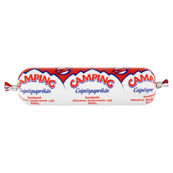Camping tömlős sajt 100g csípőspaprikás