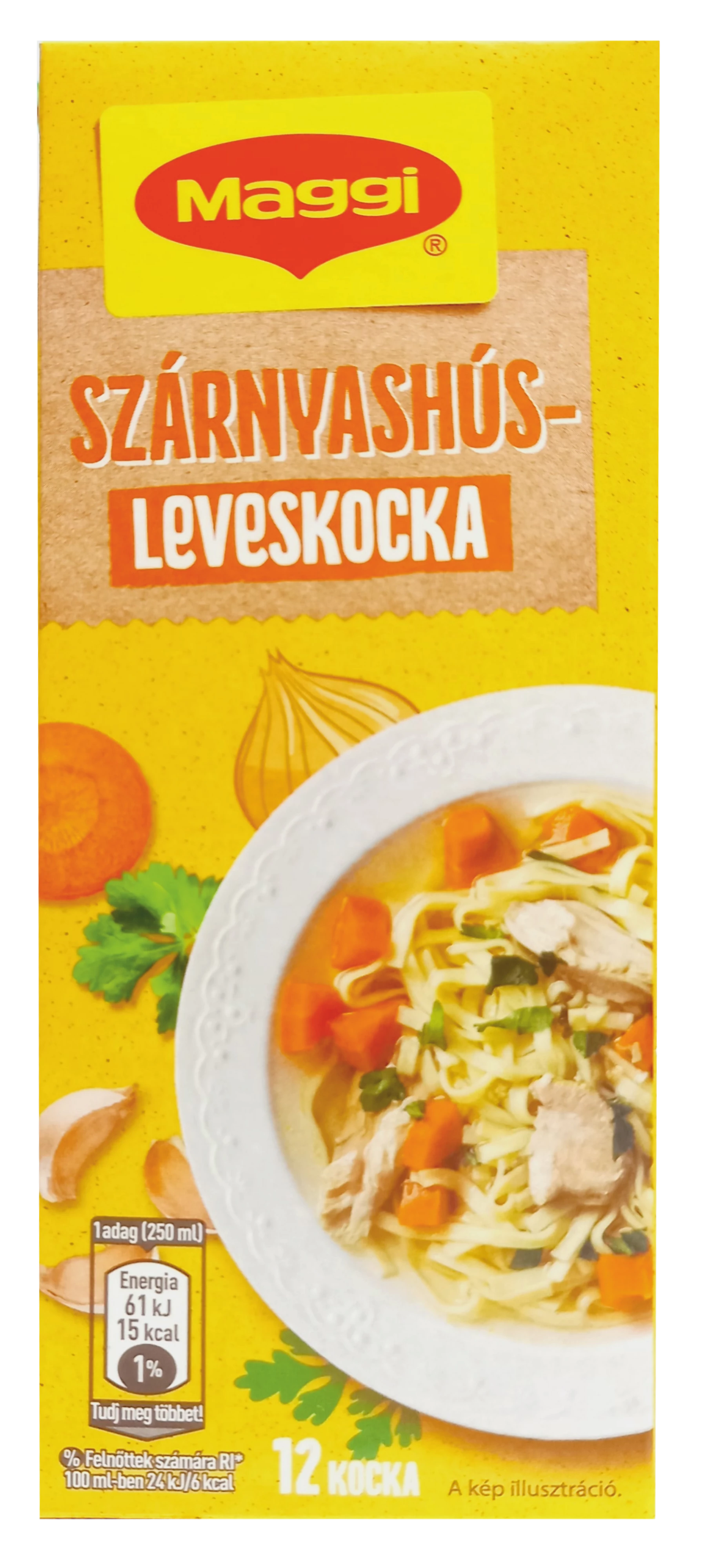 Maggi kocka 120g Szárnyashúsleves