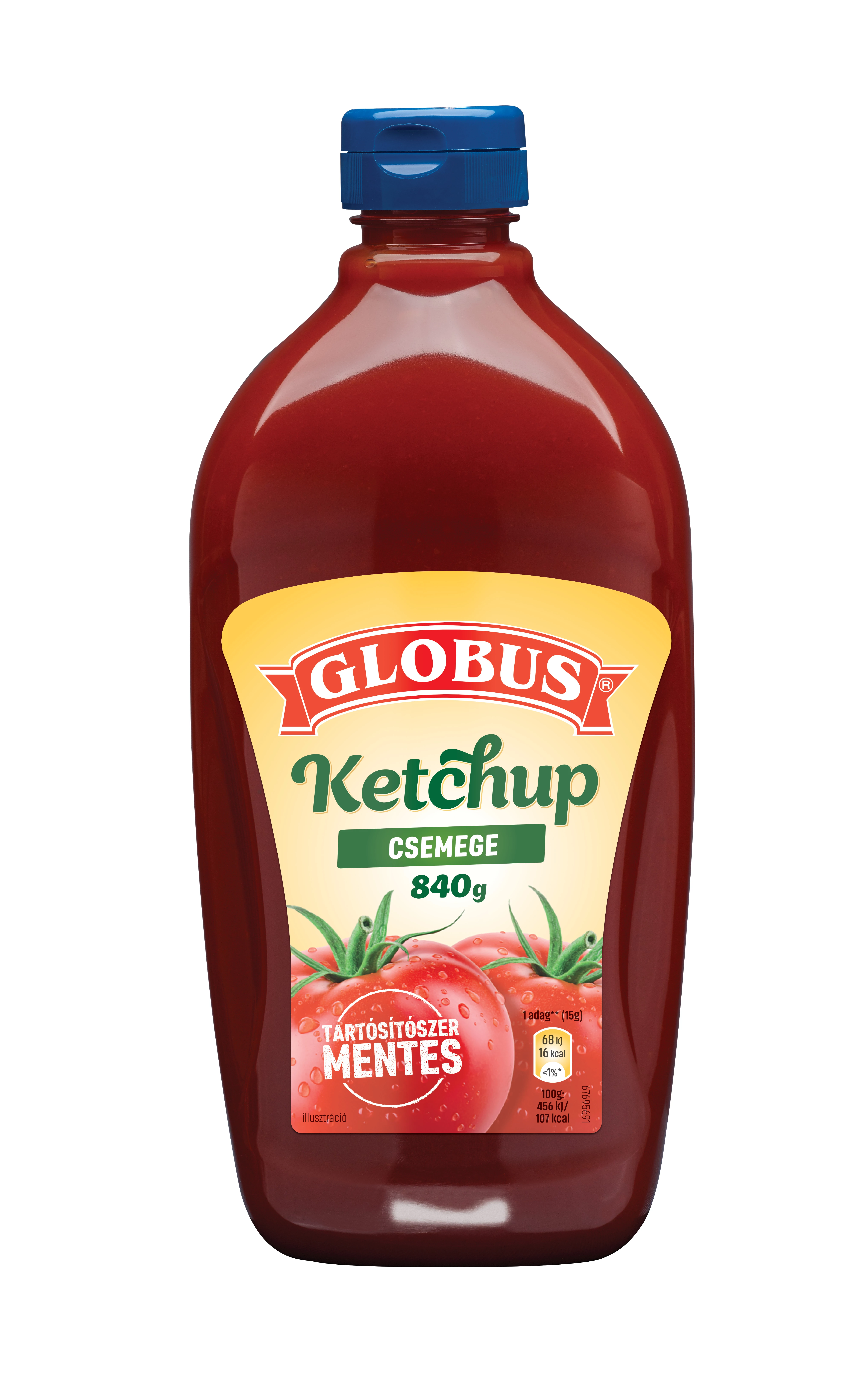 Globus Ketchup 840g flakonos