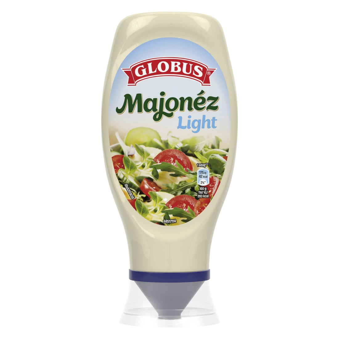 Globus Majonéz 440g Light flakonos