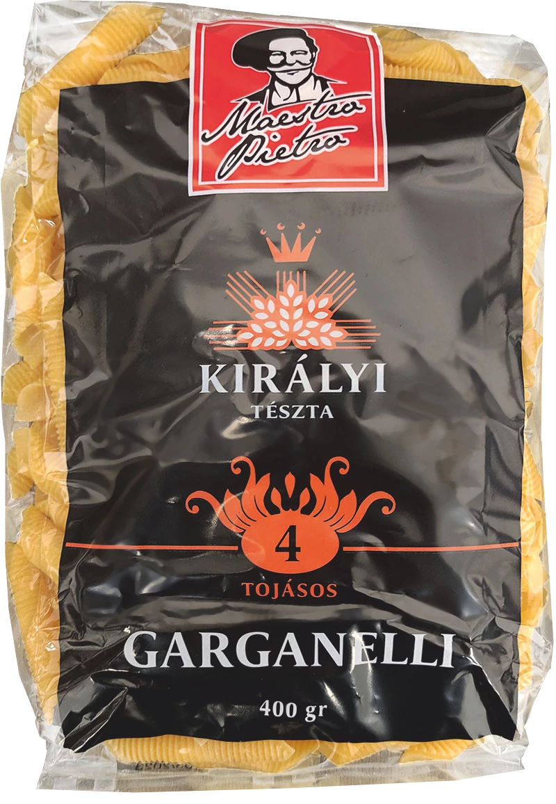 Maestro Pietro Királyi tészta 400g Garganelli 4 tojásos