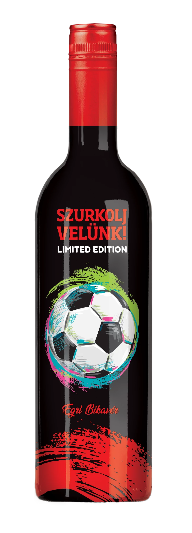 Egri Bikavér száraz vörösbor 0,75l Szurkolj Velünk!