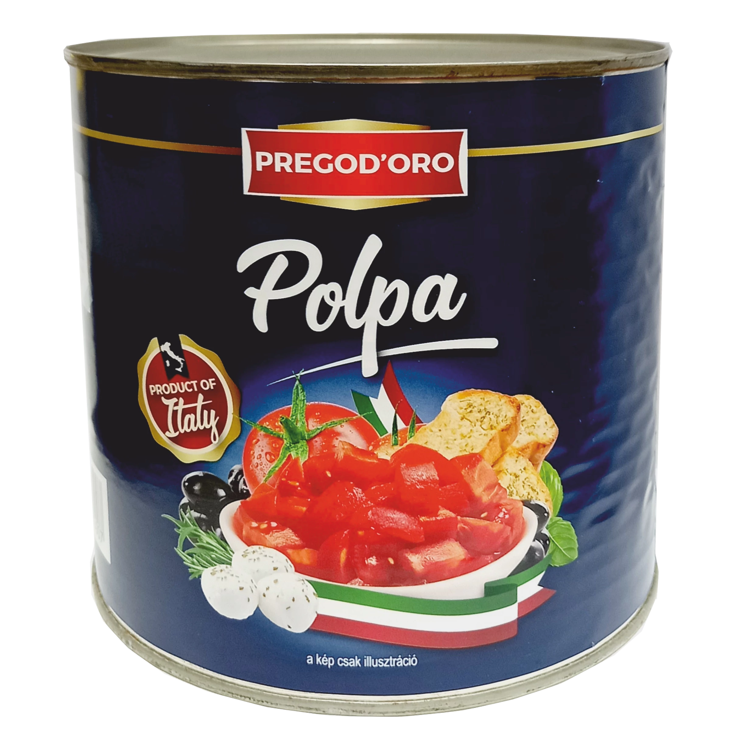 Pregodoro darabolt paradicsom 2500g