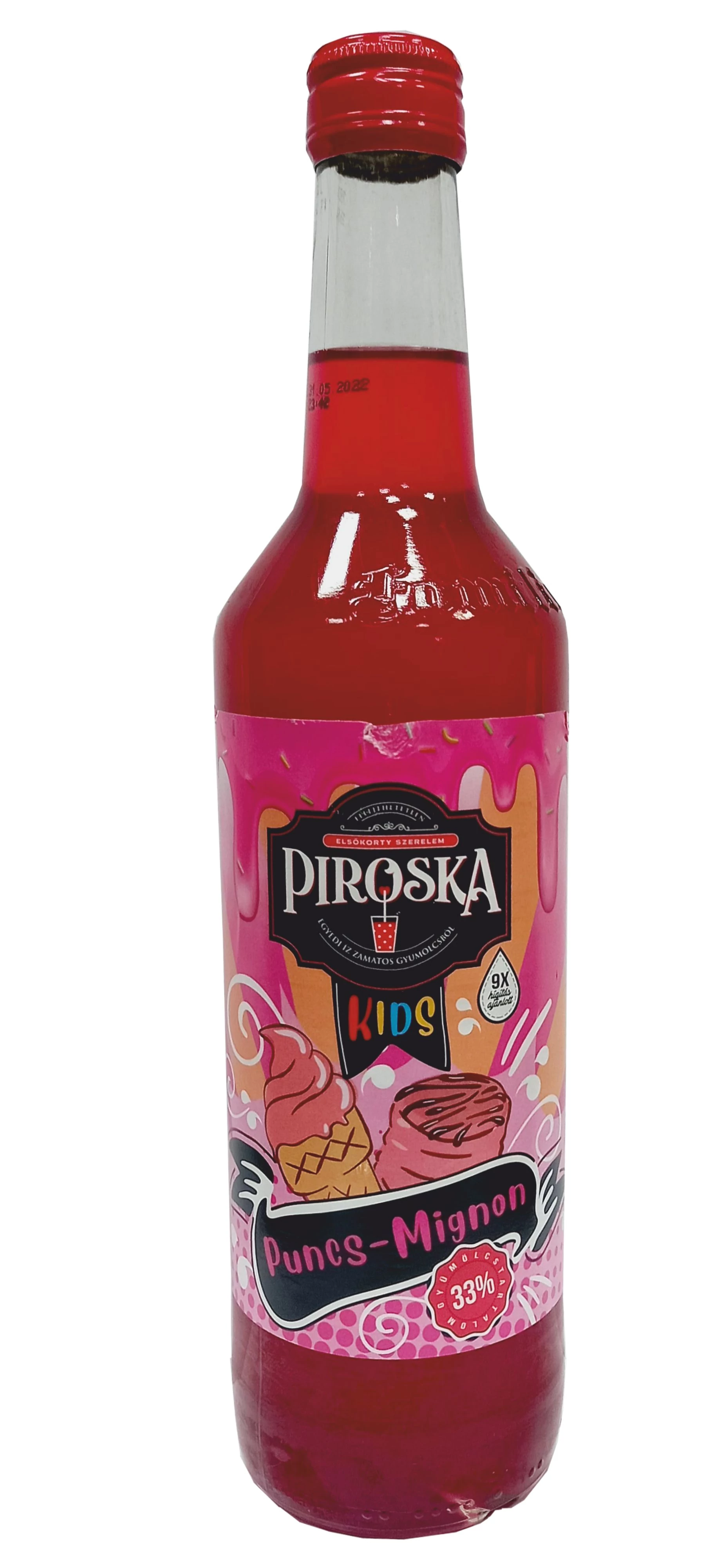 Piroska Kids 0,5l szörp Puncs-Mignon ízű