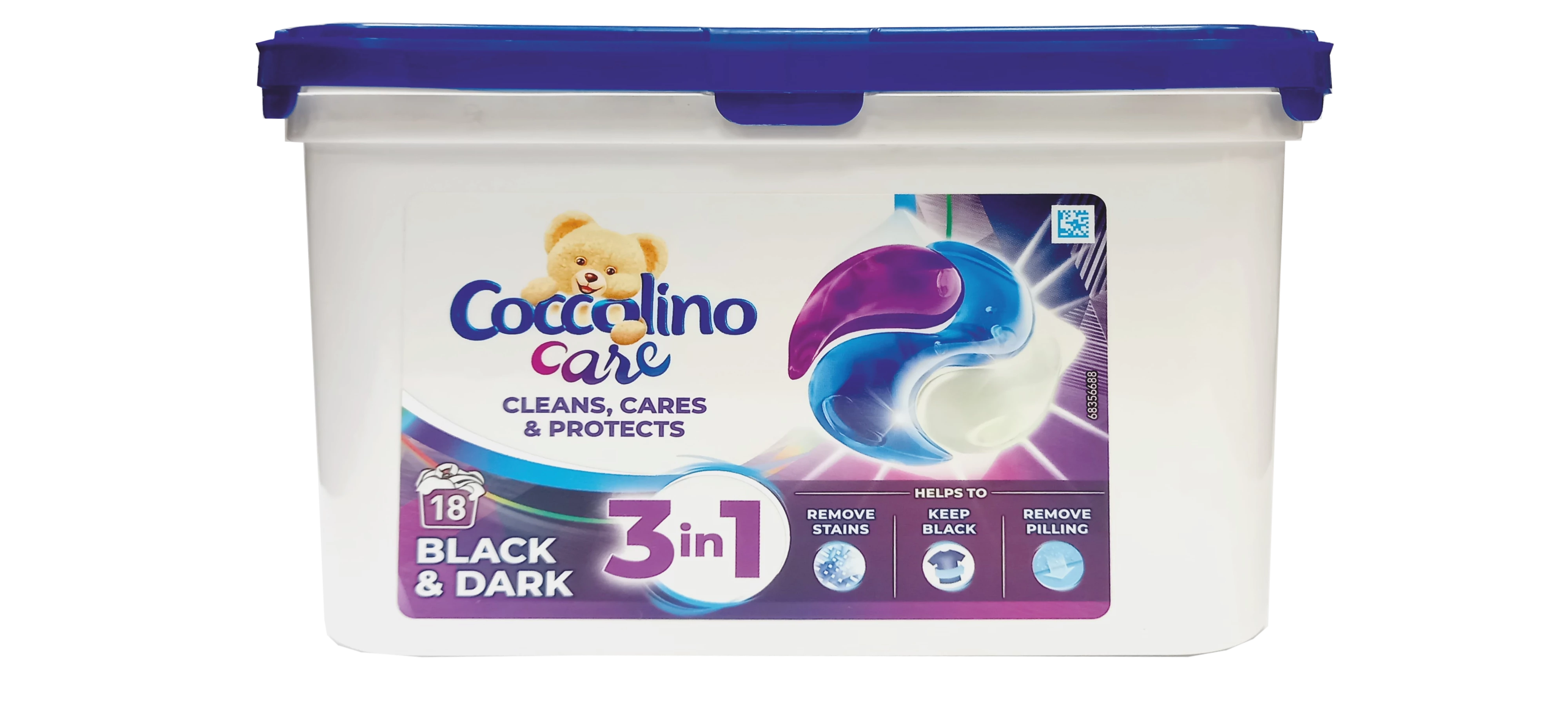 Coccolino Care kapszula 18db Black