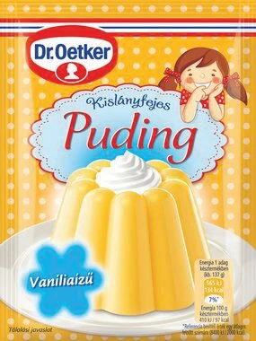 Dr.Oetker Kislányfejes puding 40g vanília