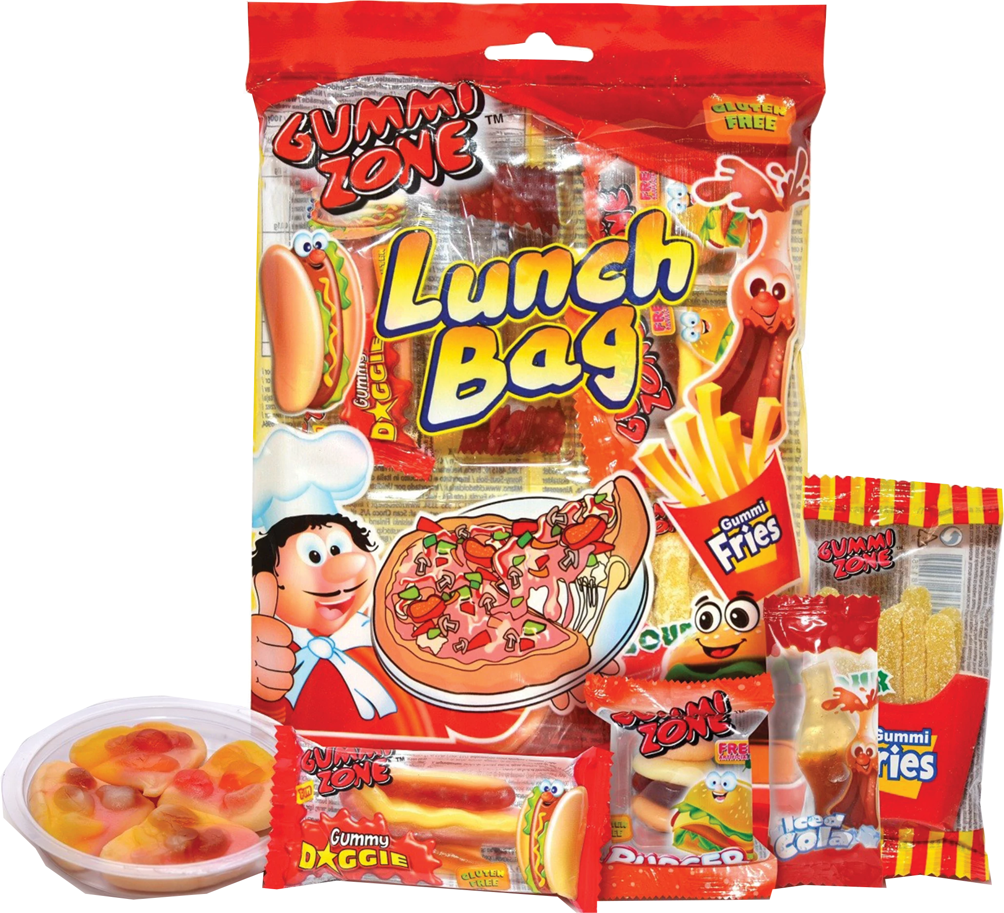Yupi Lunch Bag vegyes gumicukor zacskó 72g