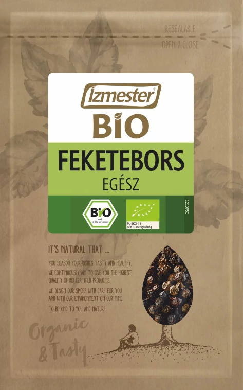 Lacikonyha Ízmester BIO feketebors egész 20g