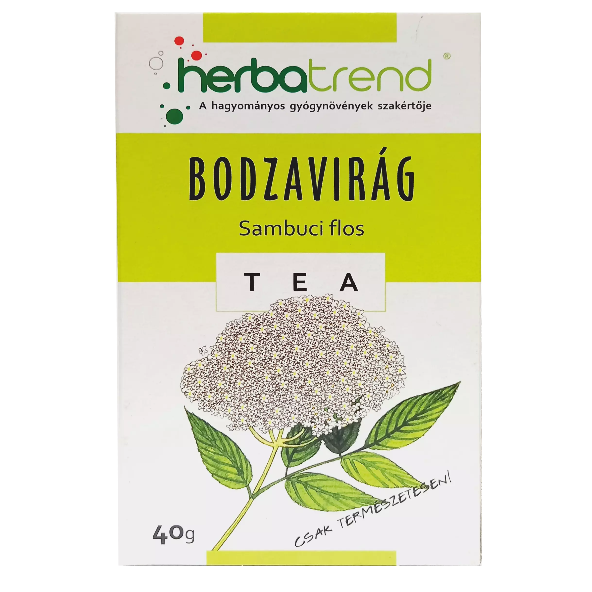 .Herbatrend tea 40g Bodzavirág dob.