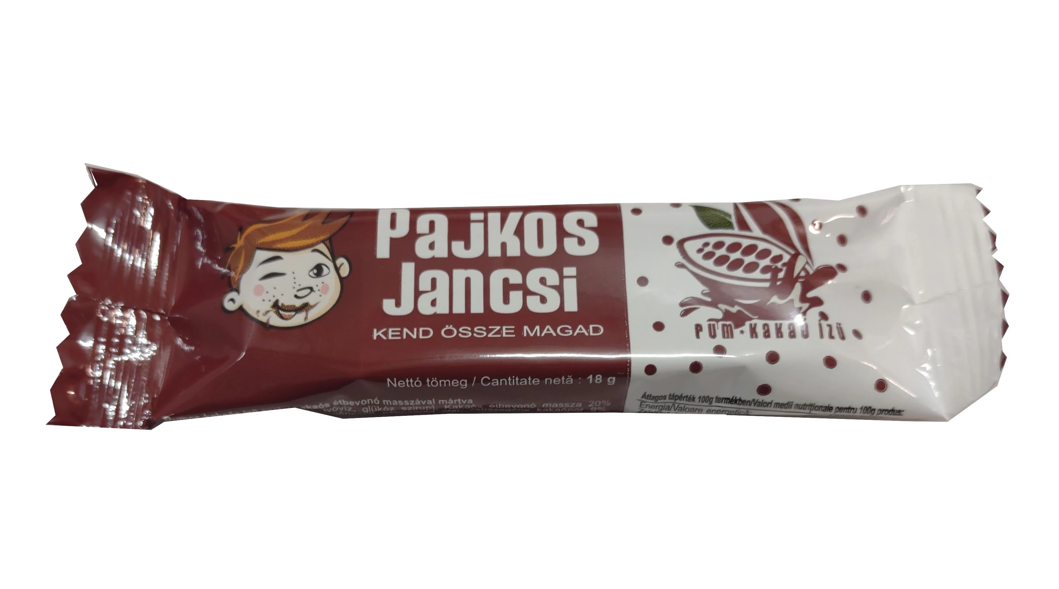 Pajkos Jancsi rumkakaó, banán ízű szelet 18g