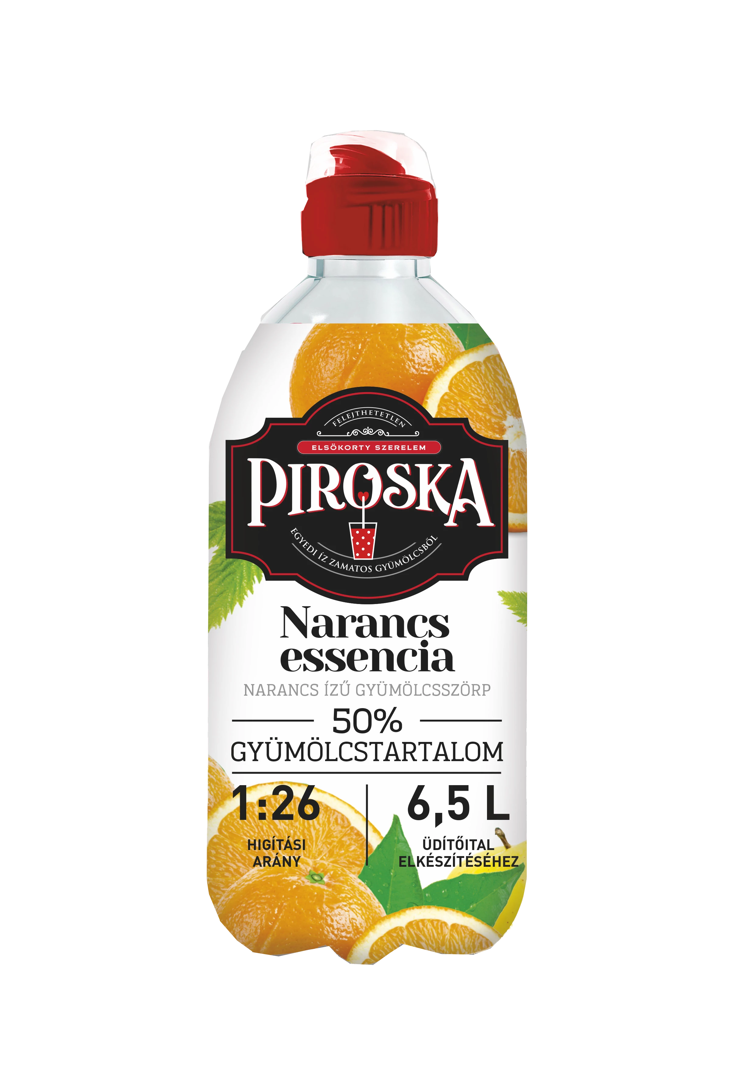 Piroska Essencia Narancs 0,25l 50%