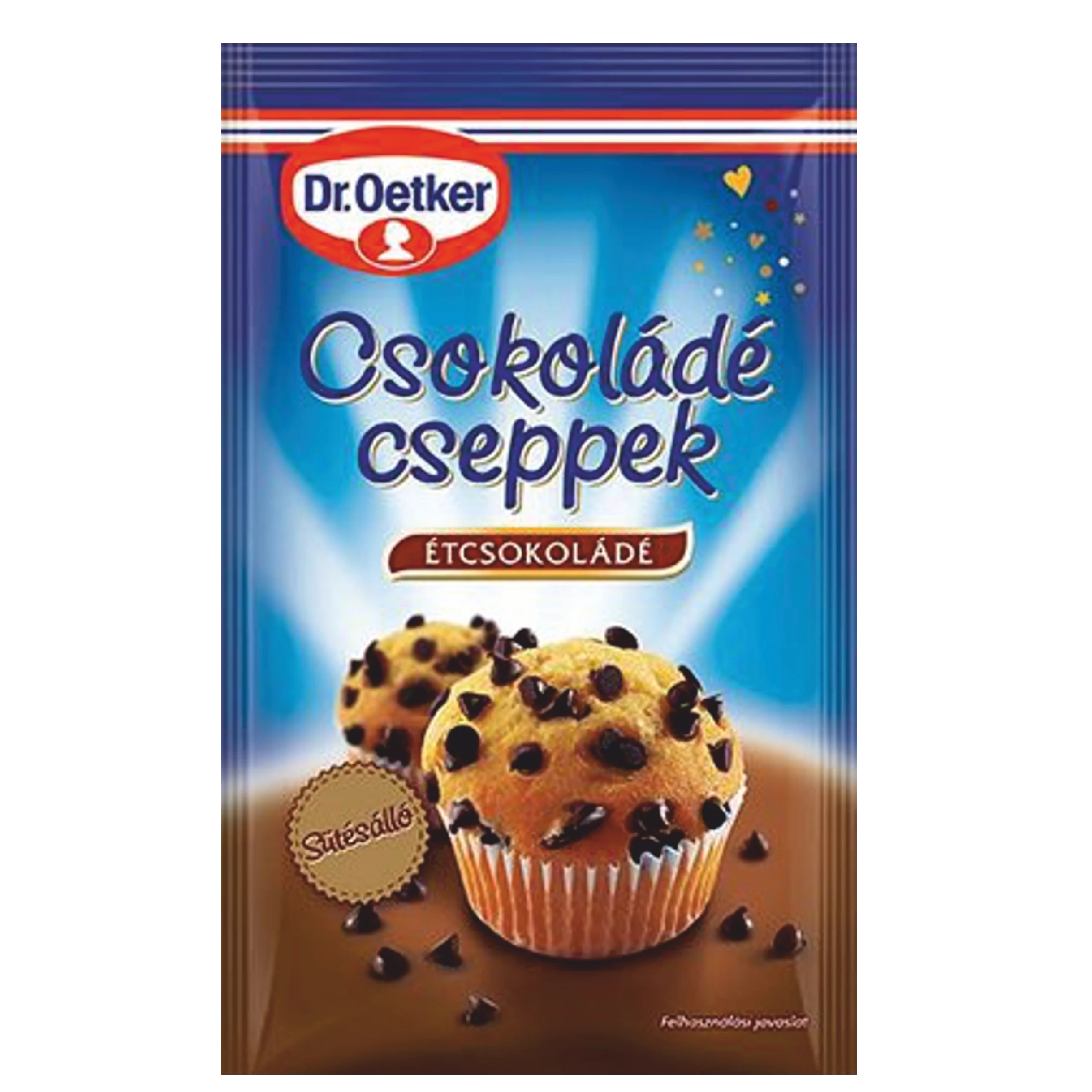 Dr.Oetker Csokoládé cseppek 100g ét