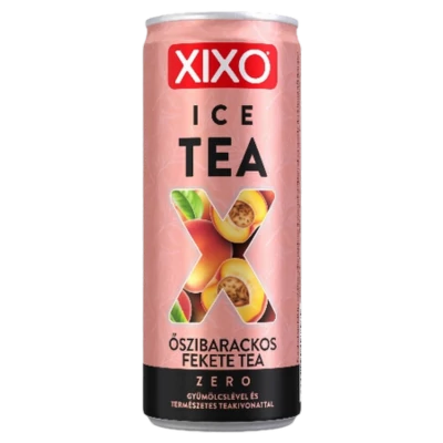 XIXO 250ml IceTea ŐsziBarack ZERO DRS