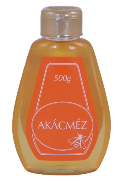 .Akácméz 500g Flakonos Natur-sz