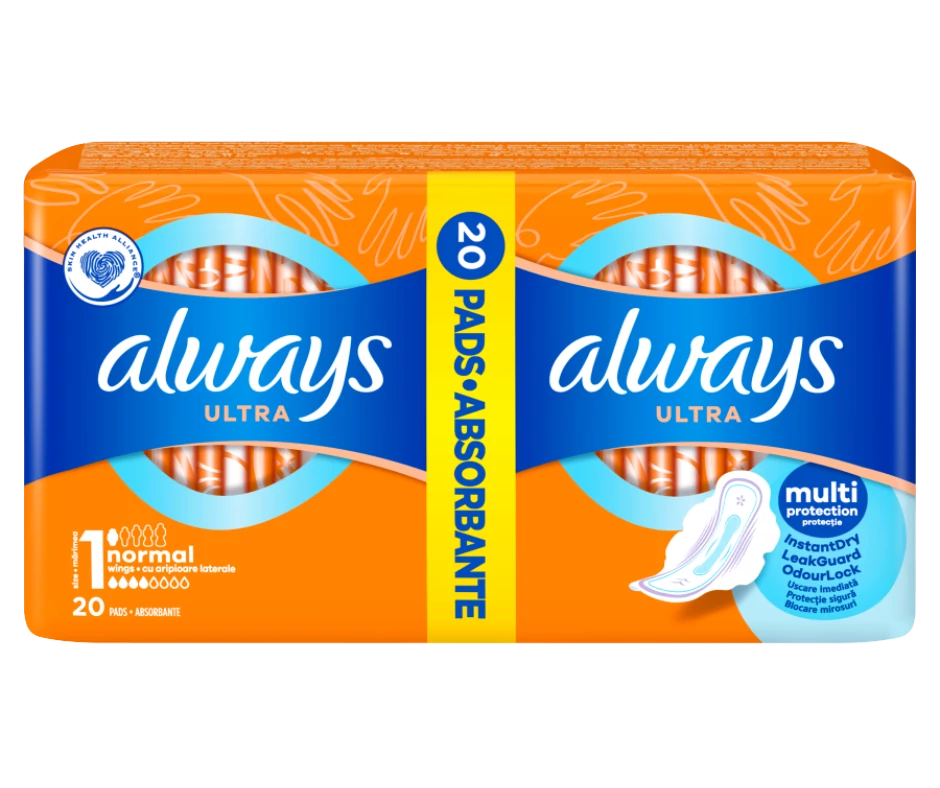 .Always eü.betét 2x10db Nomal Econo