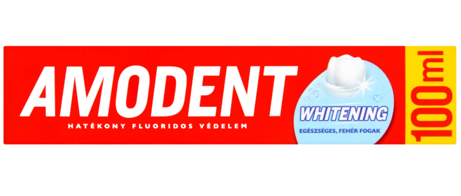 Amodent fogkrém 100ml Whitening