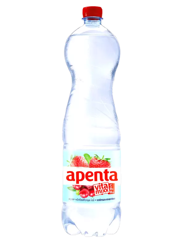 Apenta 1,5l Vitamixx Eper-Vörösáfonya ízű DRS