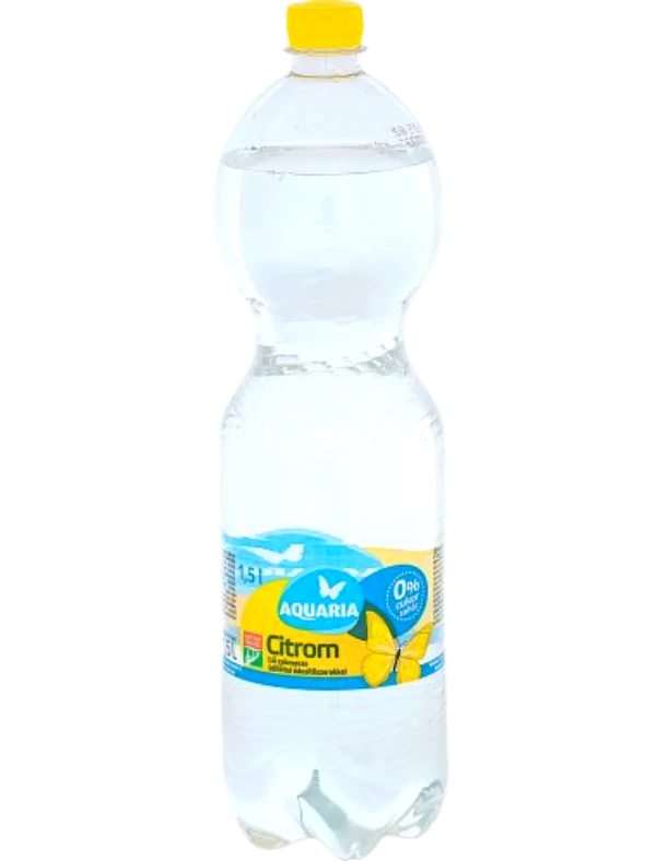 Aquaria szénsavas ital 1,5l Citrom ízü
