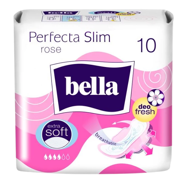 .Bella eü.betét Perfecta Rose 10db