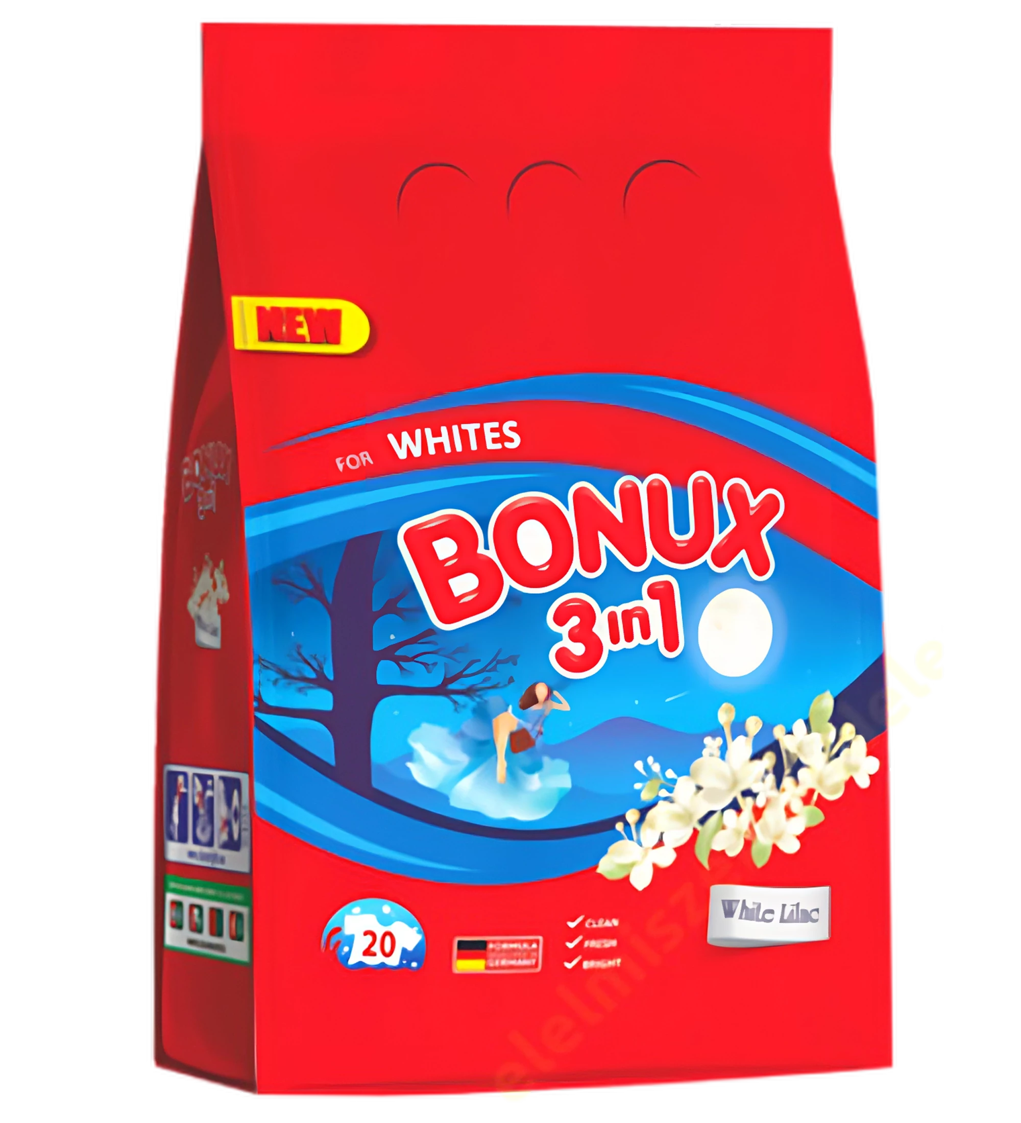 Bonux mosópor 1,5kg Lilac