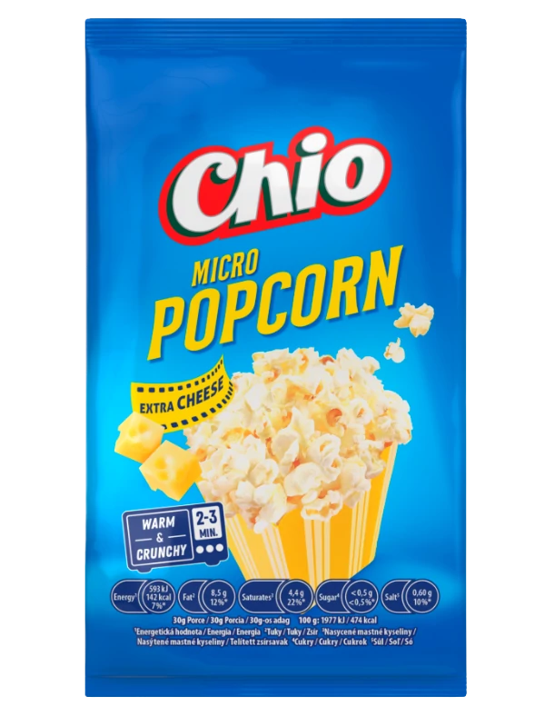 .Chio Micro Popcorn 80g sajtos