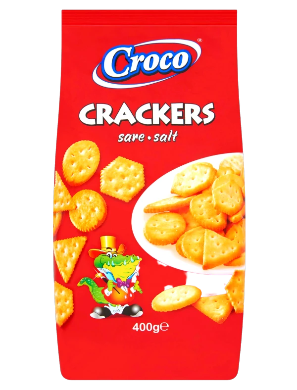 .Croco kréker 400g sós