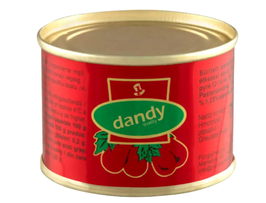 Dandy sürített paradicsom 70g 12-14%