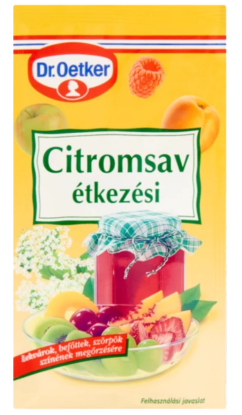 .Dr.Oetker Citromsav Étkezési 30g