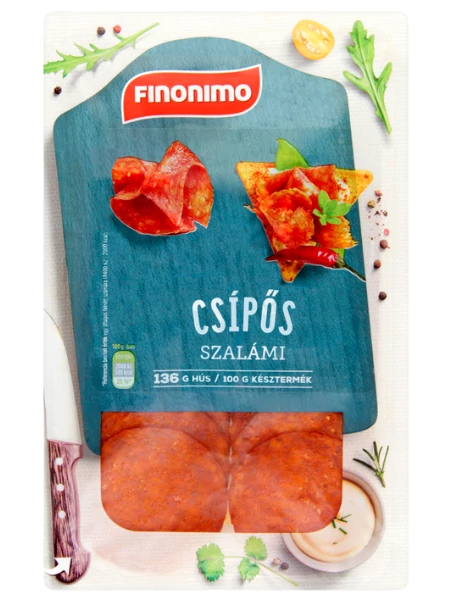 Finonimo 75g szalámi  csípős
