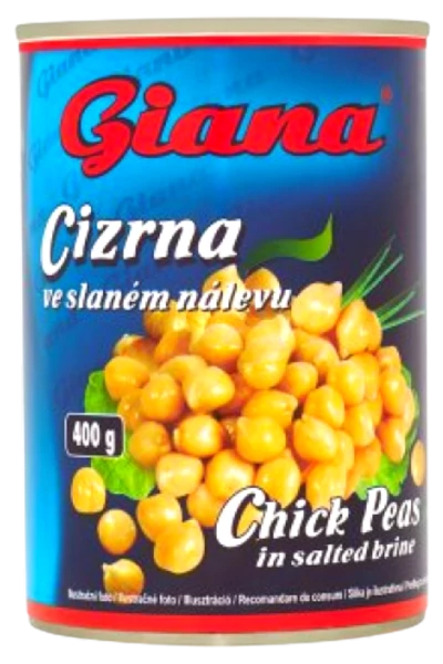 .Giana Csicseriborsó 400g sós lében