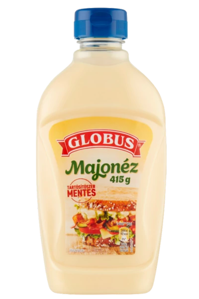 .Globus Majonez 415g (flakonos)