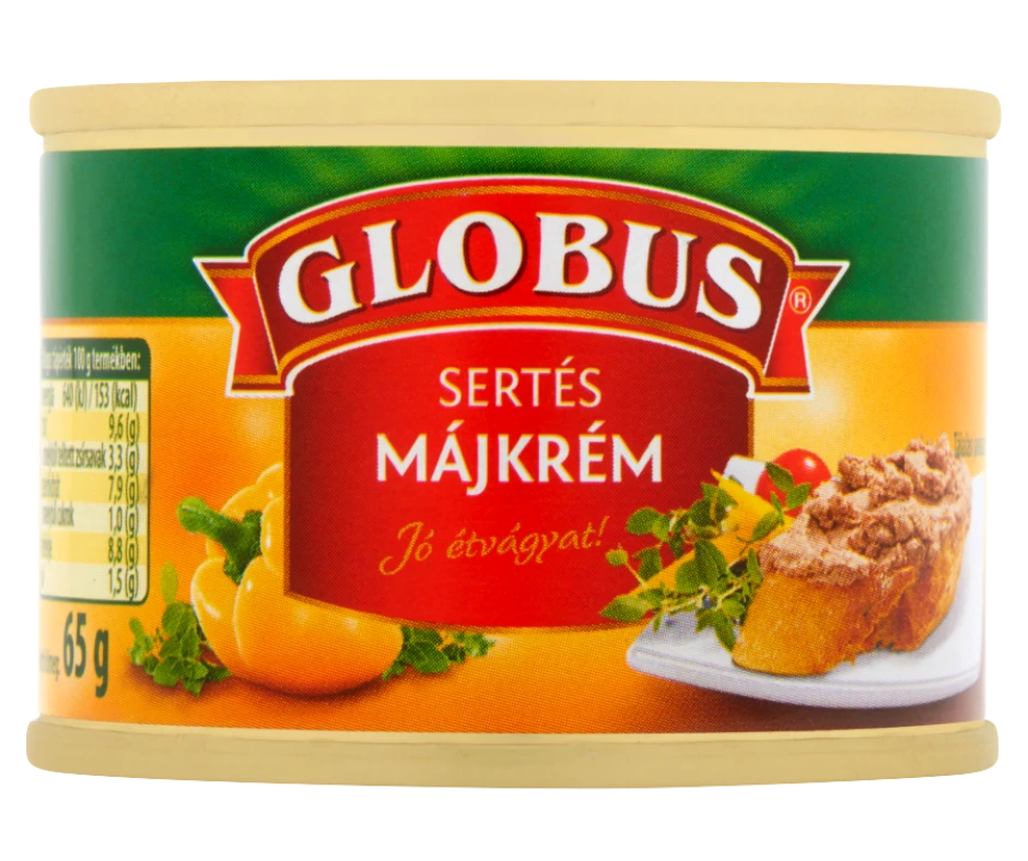 Globus Sertés májkrém 65g Tpz.