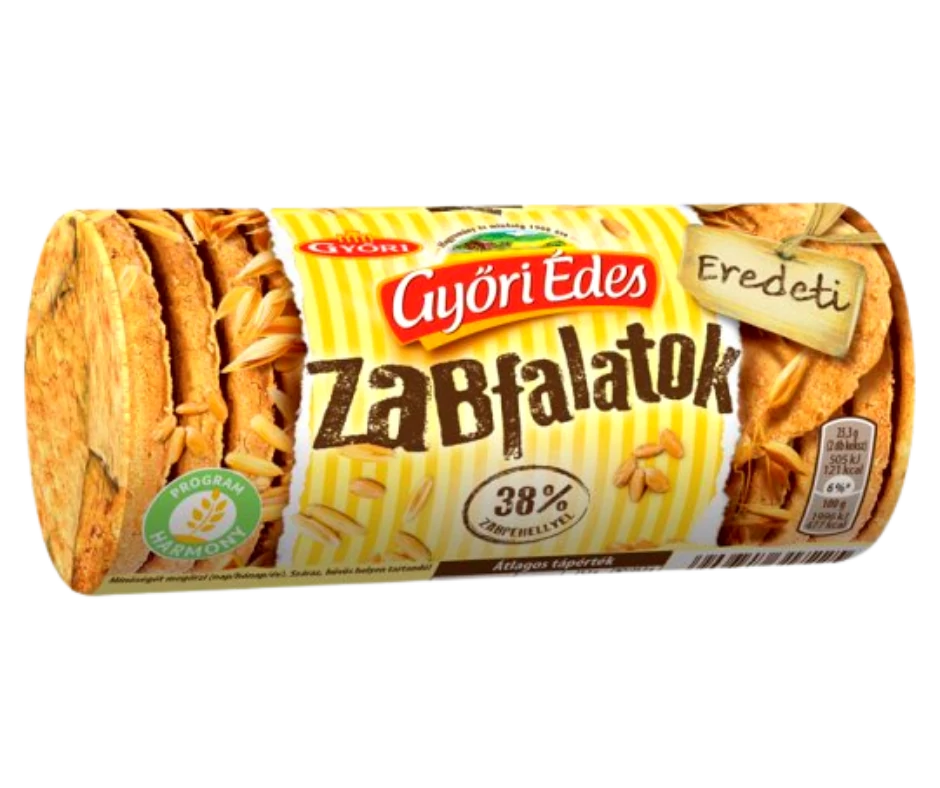 Györi édes Zabfalatok 215g  24db/#