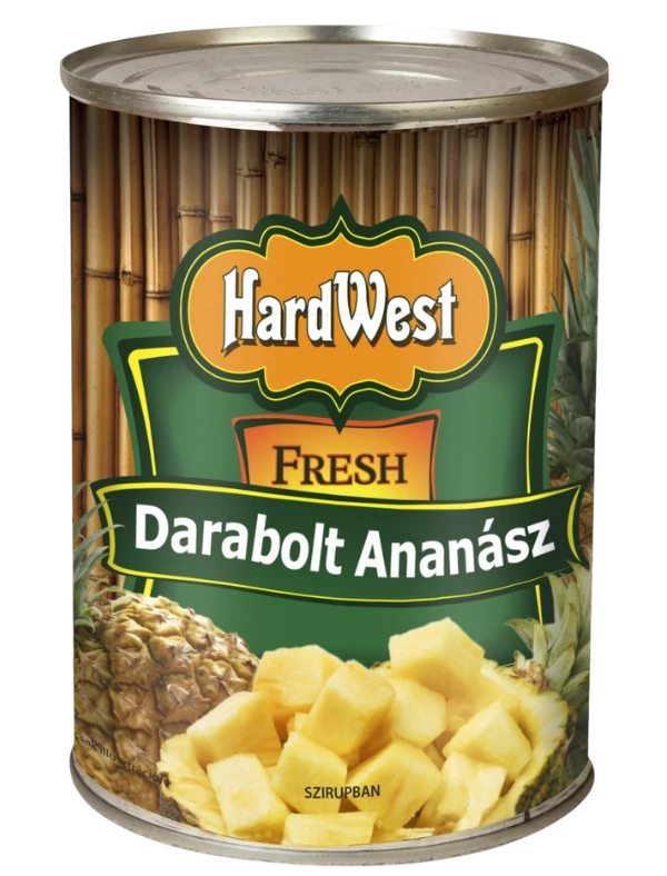 Hard-West Ananász darabolt  565g/340g