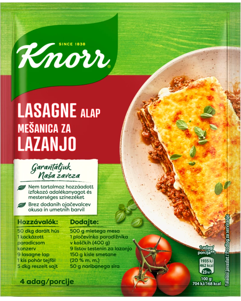 Knorr Lasagne alap 52g