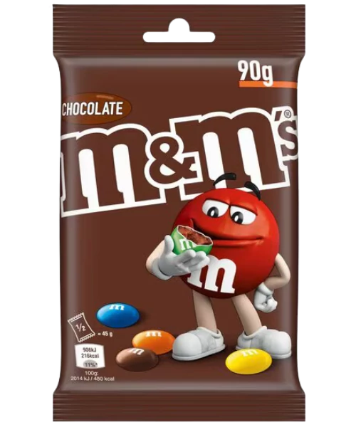 M&Ms 90g Tejcsokoládés drazsé