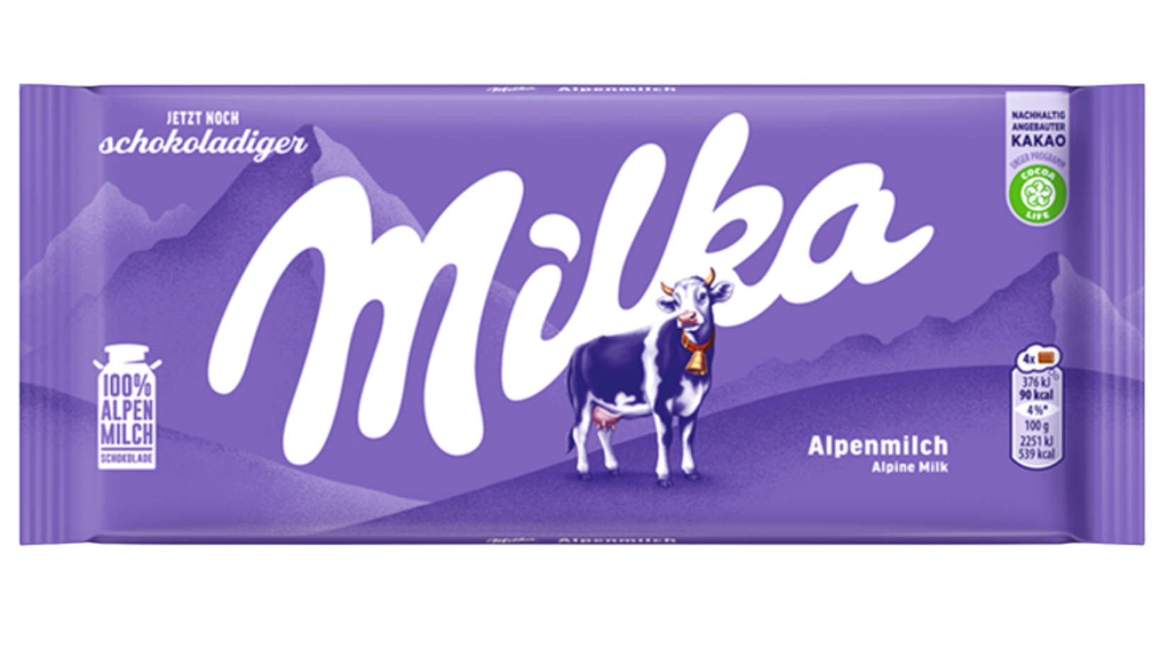.Milka 100g Alpesi tejcsokoládé
