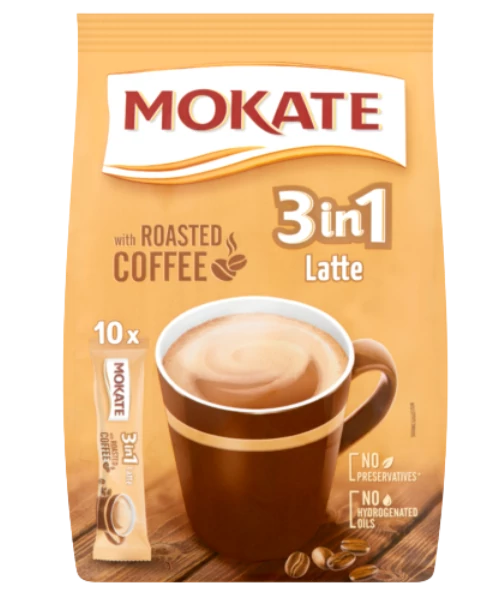 .Mokate 3in1 Latte 10x17g