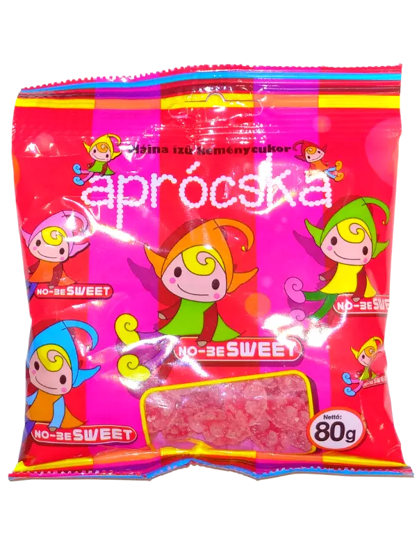 .No-Be Aprócska 80g Málna ízű cukor